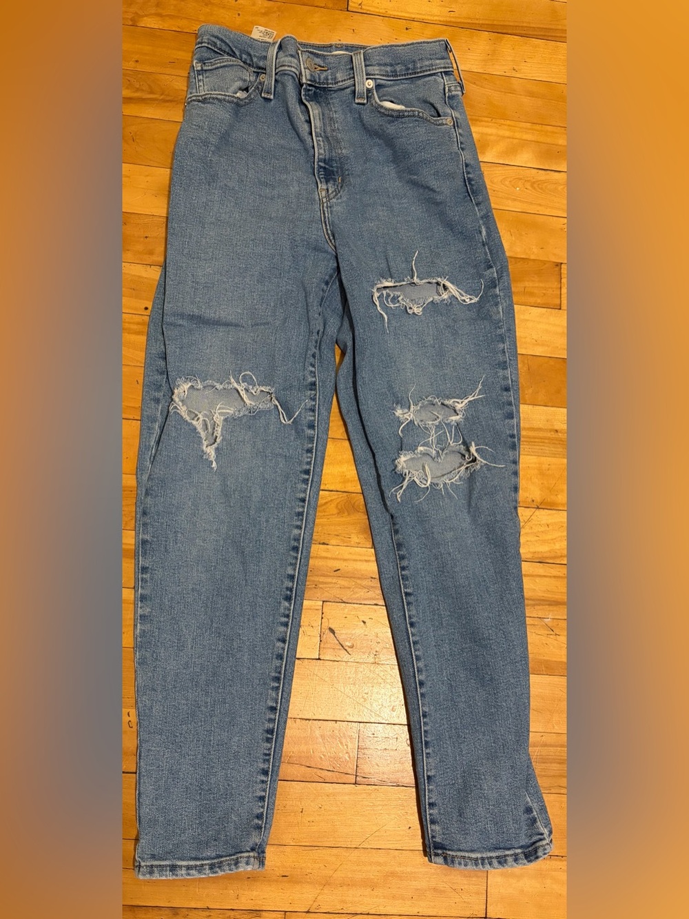 Levi's hight waisted mom jeans w28 L29